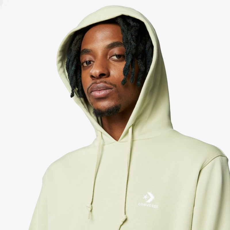 Converse EMBROIDERED STAR CHEVRON FRENCH TERRY PULLOVER HOODIE 