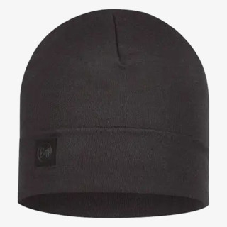 BUFF MERINO HEAVYWEIGHT BEANIE SOLID BLACK 