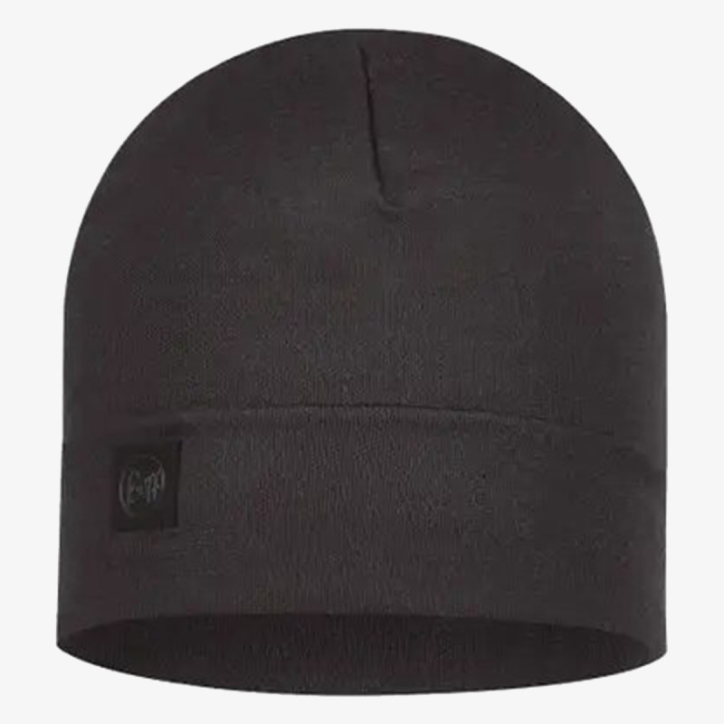 BUFF MERINO HEAVYWEIGHT BEANIE SOLID BLACK 