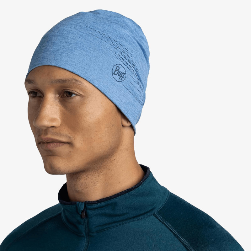 BUFF DRYFLX® BEANIE SOLID WASHED BLUE 
