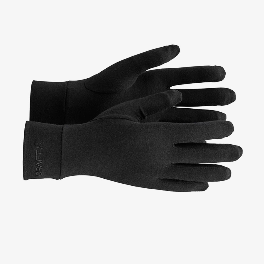 CRAFT ESSENCE WOOL LIGHT GLOVE BLACK 