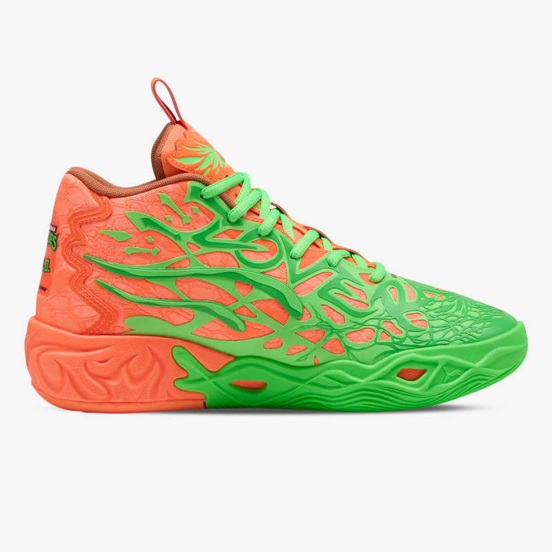 Puma MB.04 TMNT L&M Fluro Green Pes-PUMA Gree 