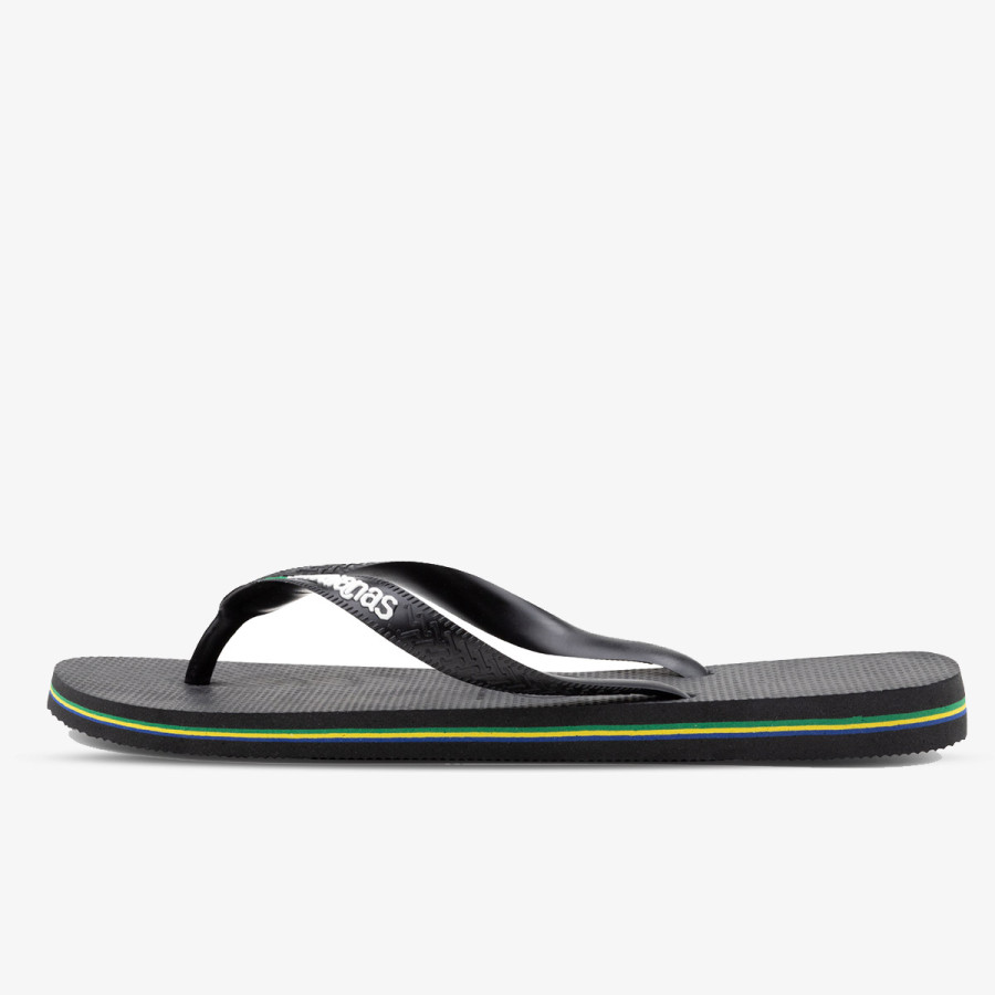 HAVAIANAS HAV. BRASIL LOGO BLACK/BLACK I25 