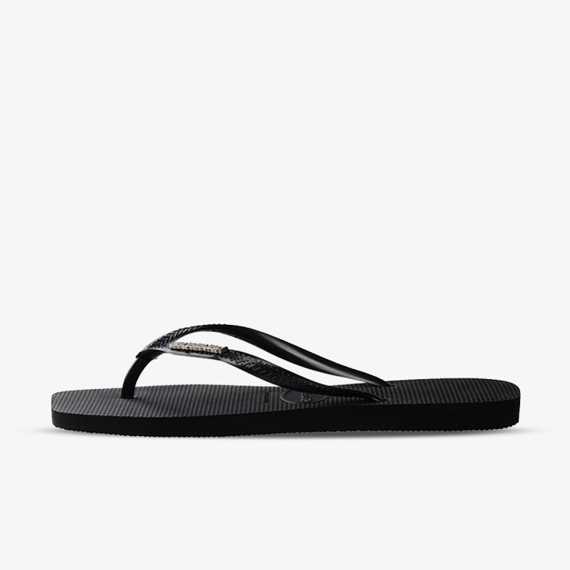 HAVAIANAS SLIM SQUARE LOGO METALLIC 