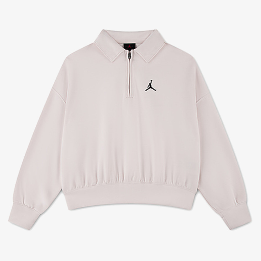 JORDAN JDG SHE'S AN ALLSTAR HALF ZIP 
