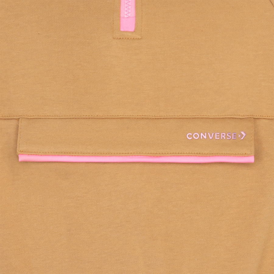 CONVERSE CNVG HALF ZIP BOXY UTILITY HOO 