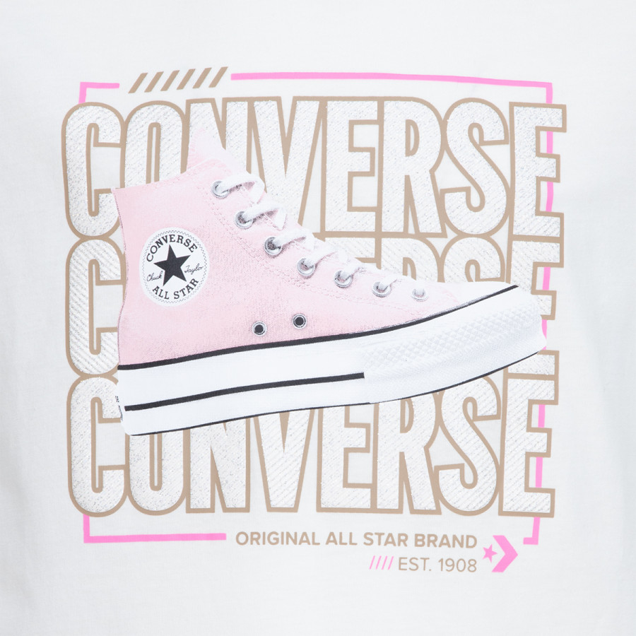 CONVERSE CNVG CHUCK TAYLOR GRAPHIC T SH 