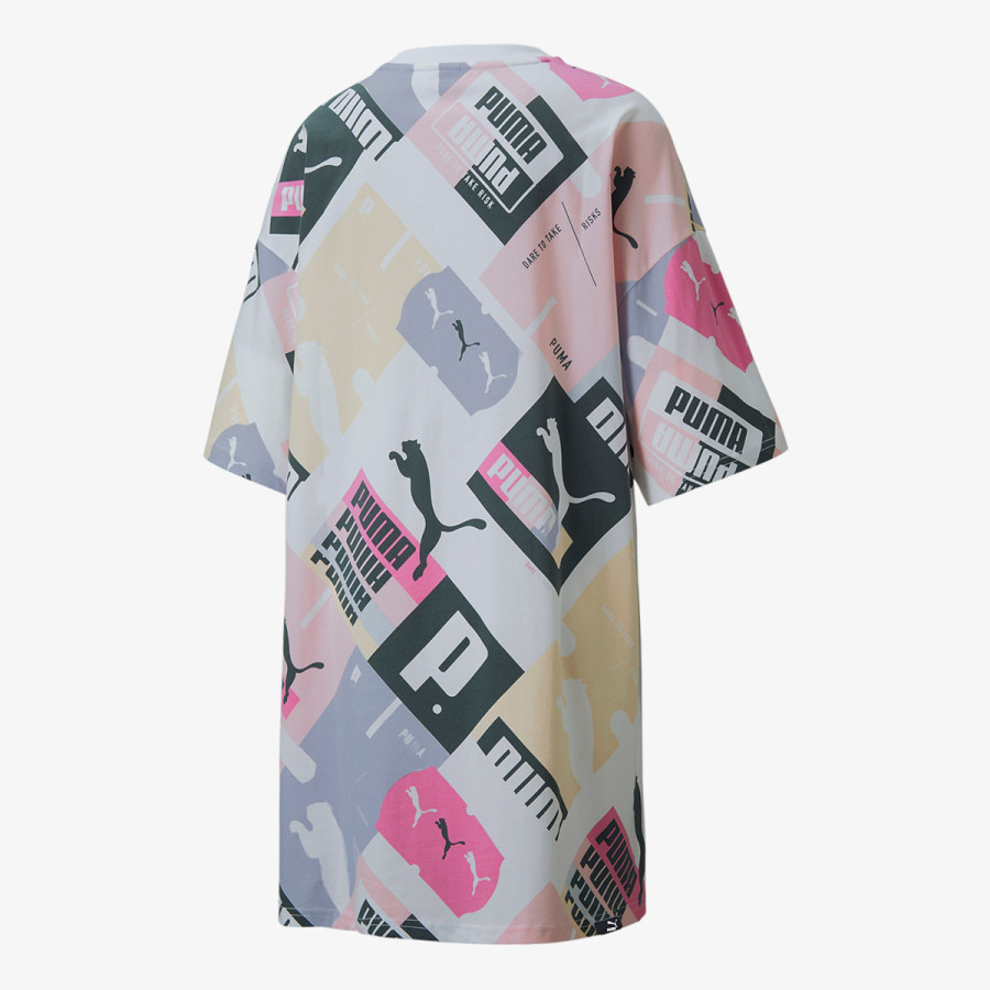 Puma PUMA Brand Love AOP Tee Dress 