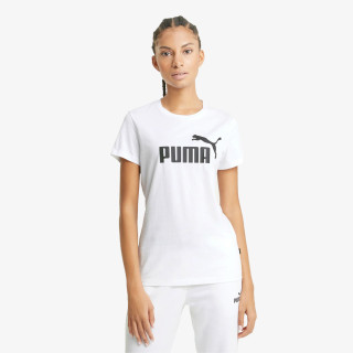 PUMA ESS LOGO TEE PUMA WHITE 