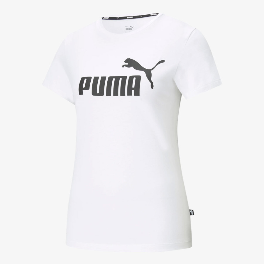 PUMA ESS LOGO TEE PUMA WHITE 