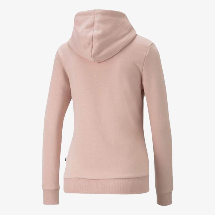 PUMA ESS LOGO HOODIE FL S ROSE QUARTZ 