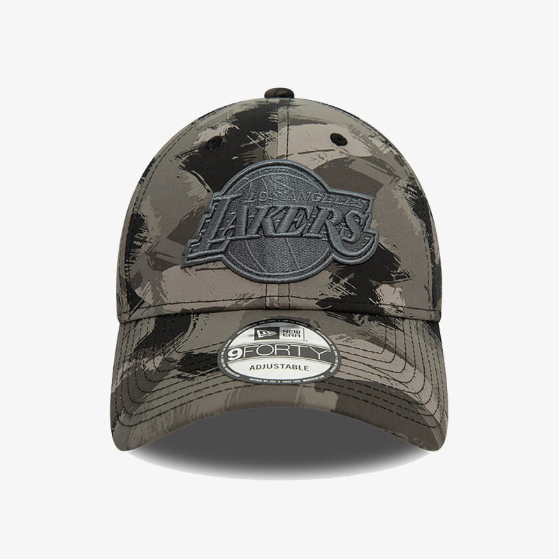 New Era PAINTED AOP 9FORTY LOSLAK  GRHBLK 