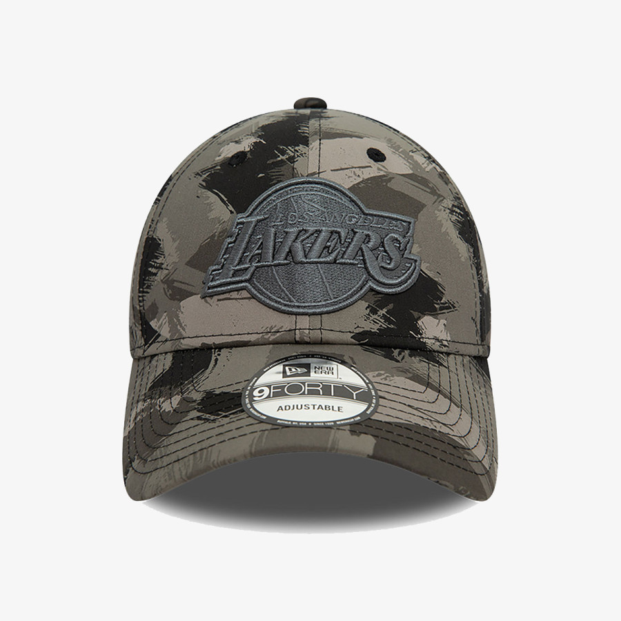 New Era PAINTED AOP 9FORTY LOSLAK  GRHBLK 