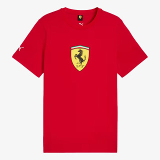 Puma Ferrari Colored Shield Tee rosso corsa 