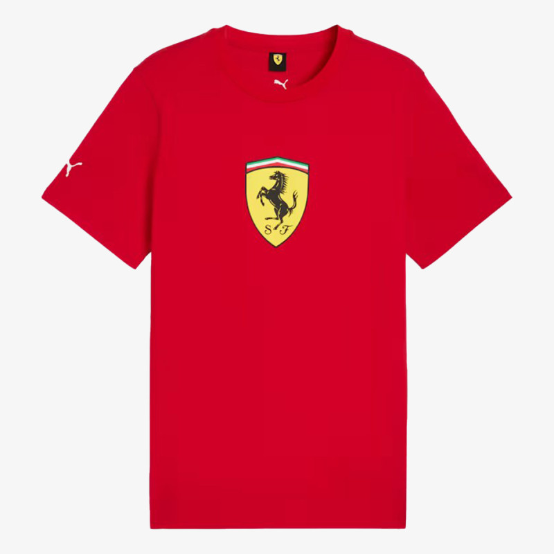 Puma Ferrari Colored Shield Tee rosso corsa 