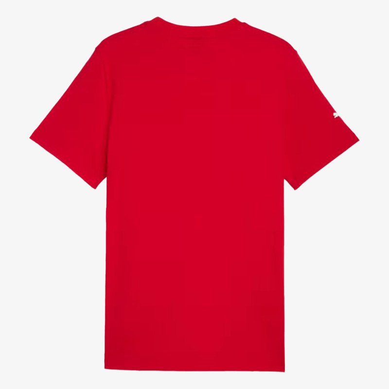 Puma Ferrari Colored Shield Tee rosso corsa 