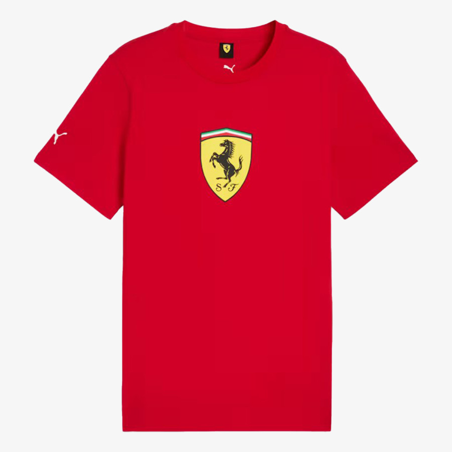 Puma Ferrari Colored Shield Tee rosso corsa 