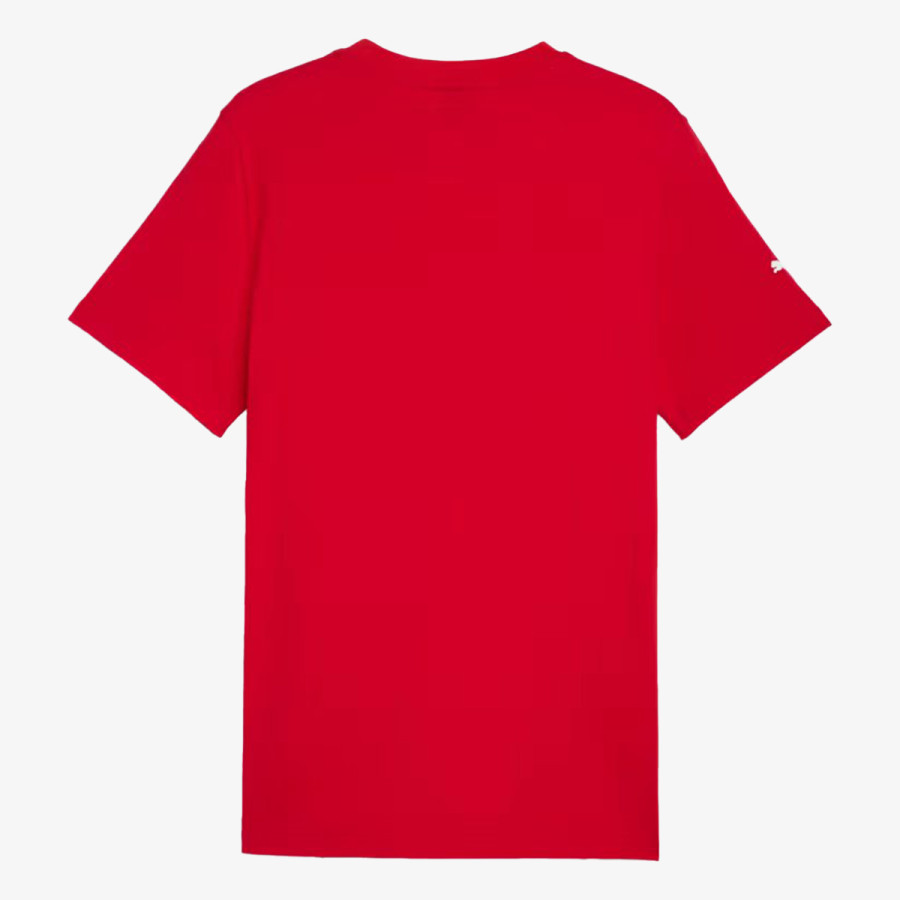 Puma Ferrari Colored Shield Tee rosso corsa 