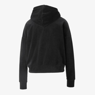 Puma ESS+ EMBROIDERY HOODIE FL PUMA BLACK 