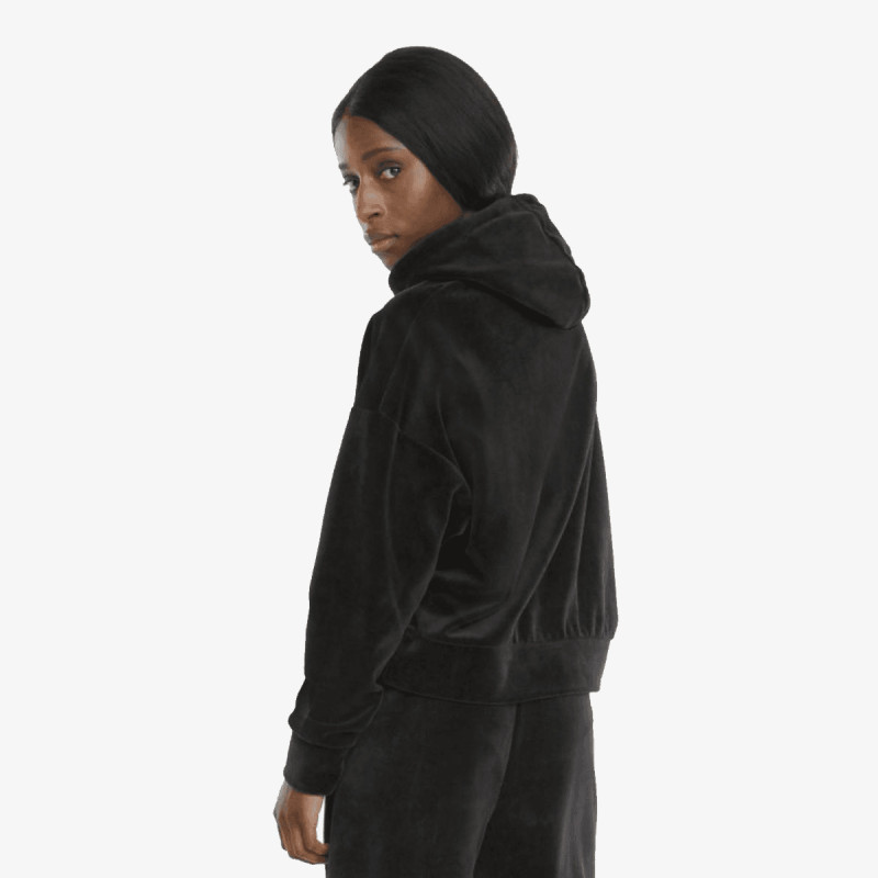 Puma ESS+ EMBROIDERY HOODIE FL PUMA BLACK 