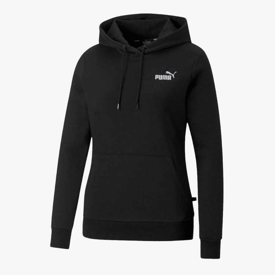 Puma ESS+ EMBROIDERY HOODIE FL PUMA BLACK 