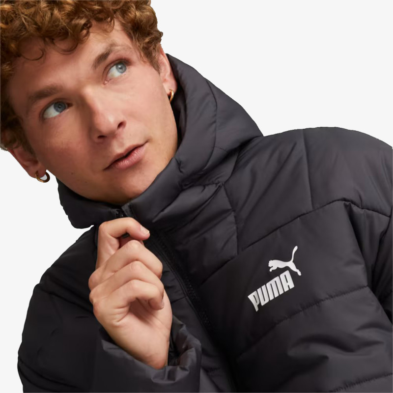 Puma ESS+ Hooded Padded Coat Puma Black 