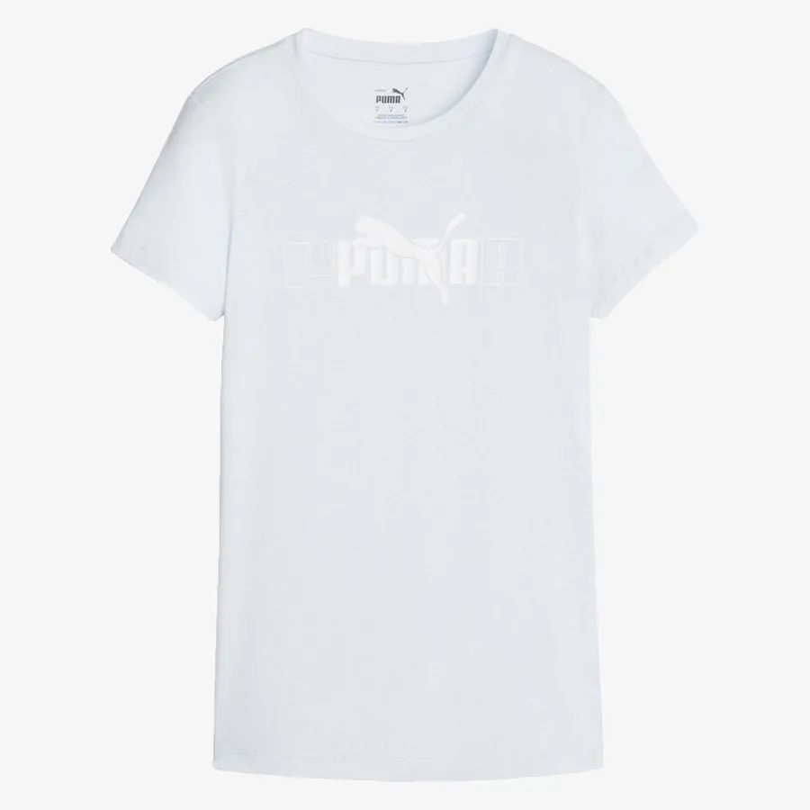 PUMA ESS+ LOGO LAB Tee Icy Blue 