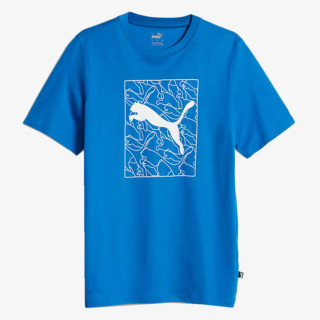 Puma GRAPHICS Cat Tee Racing Blue 