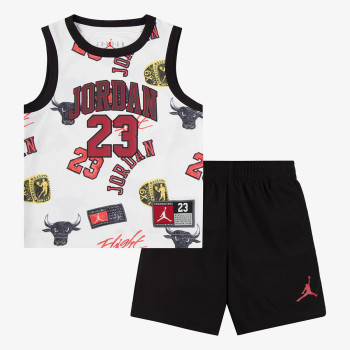 NIKE JDN JORDAN 23 AOP JERSET SET 