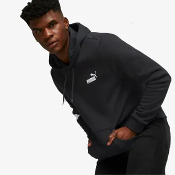 PUMA POWER LOGO HOODIE FL BLACK 