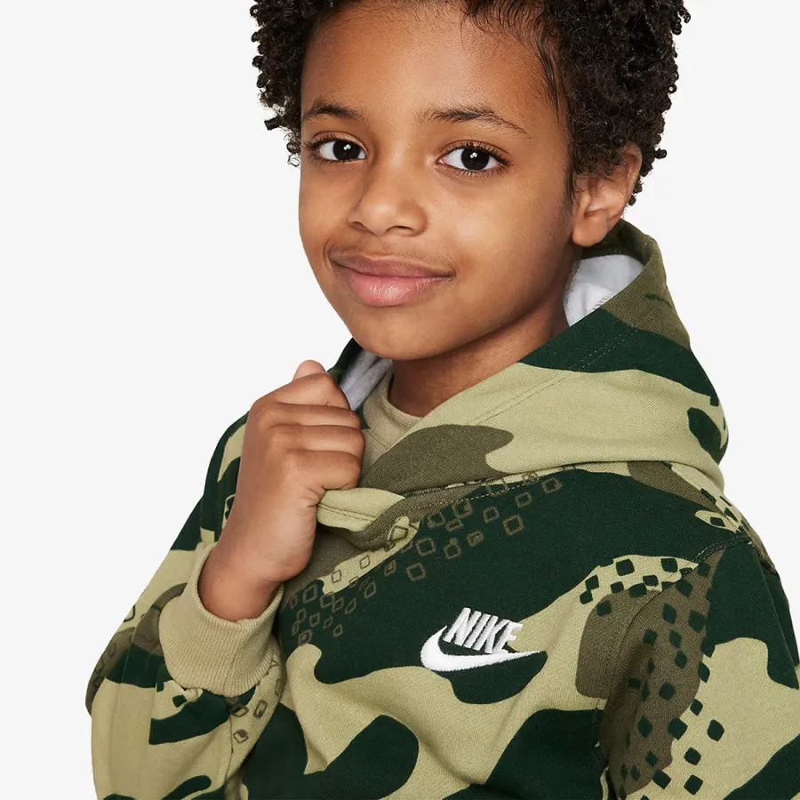 NIKE NKB B NSW CLUB CAMO PO 
