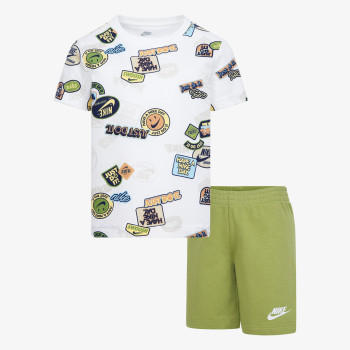 NIKE NKB B NSW AOP FT SHORT SET 