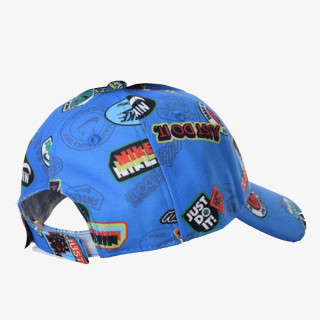 NIKE NAN PRINTED HBR CURVE BRIM CAP 