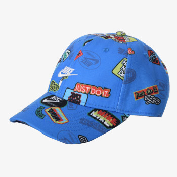 NIKE NAN PRINTED HBR CURVE BRIM CAP 