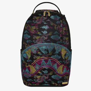 SPRAYGROUND EMBROIDERED DRAGONS BACKPACK 