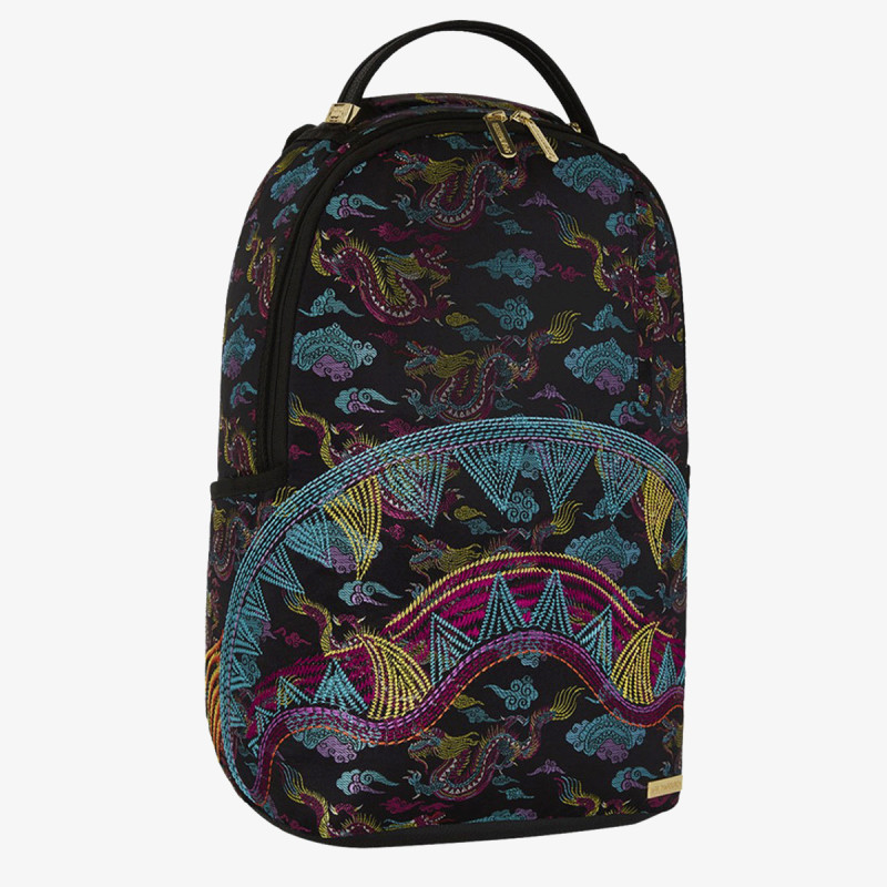 SPRAYGROUND EMBROIDERED DRAGONS BACKPACK 