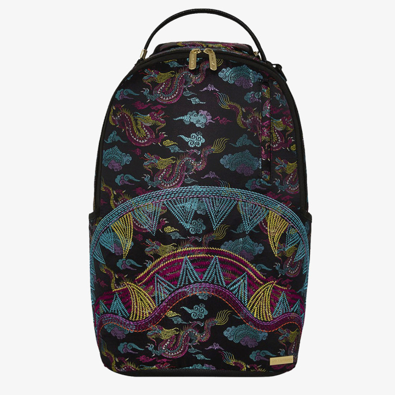 SPRAYGROUND EMBROIDERED DRAGONS BACKPACK 