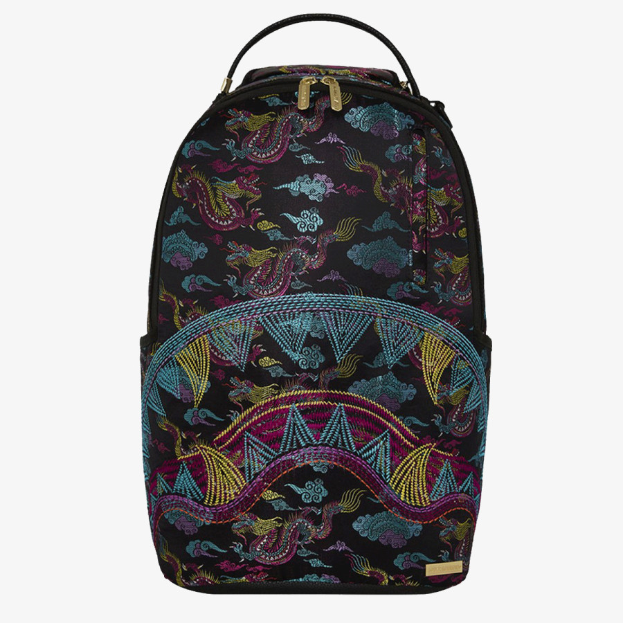 SPRAYGROUND EMBROIDERED DRAGONS BACKPACK 
