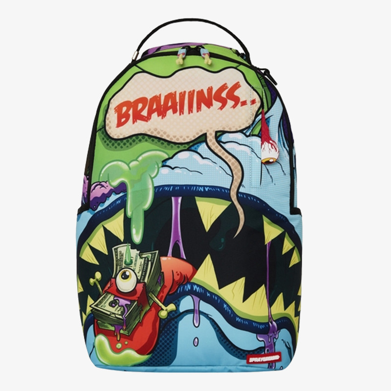 SPRAYGROUND BLUE ZOMBIE SHARK BACKPACK 