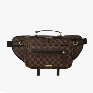 SPRAYGROUND CORE EMBOSS CHECK CARGO CROSSBODY 