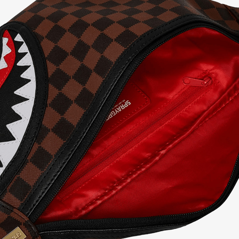 SPRAYGROUND SAWTOOTH SHARKS IN PARIS SAVVY CROSSBODY 