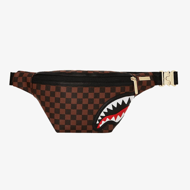 SPRAYGROUND SAWTOOTH SHARKS IN PARIS SAVVY CROSSBODY 