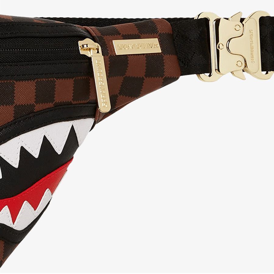 SPRAYGROUND SAWTOOTH SHARKS IN PARIS SAVVY CROSSBODY 