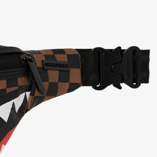 SPRAYGROUND CHECK 2 EMBOSS SAVVY CROSSBODY 