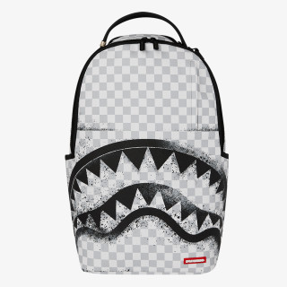 SPRAYGROUND RED STENCIL SHARK BACKPACK 