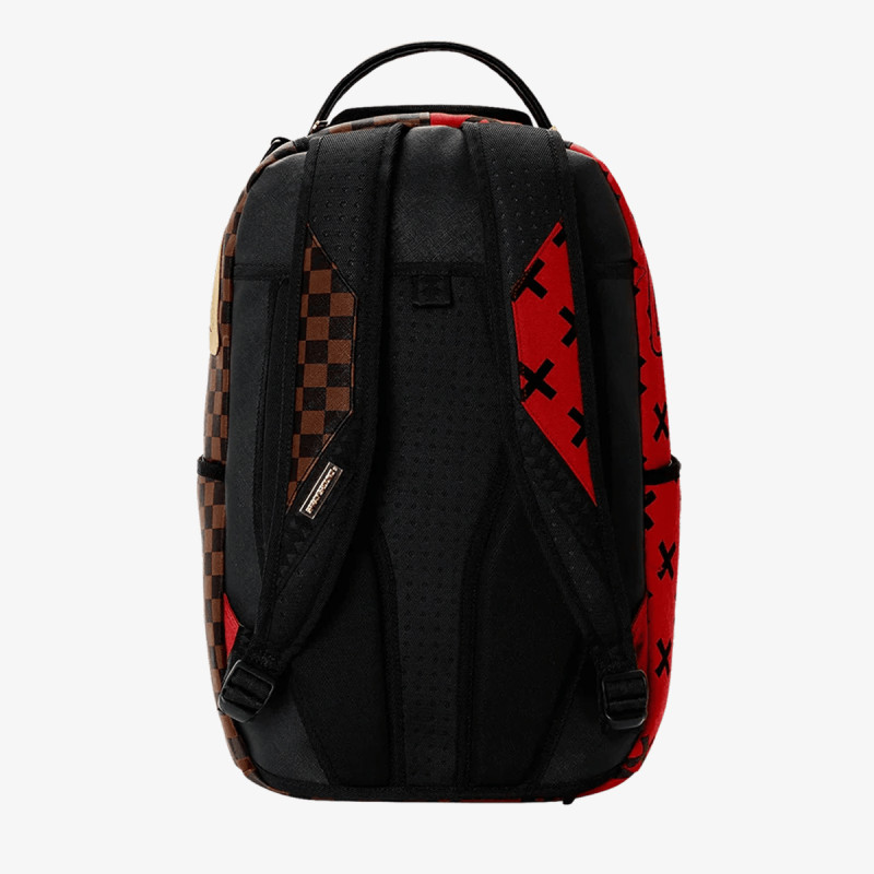 SPRAYGROUND REVERSE HALF SPLIT BACKPACK 