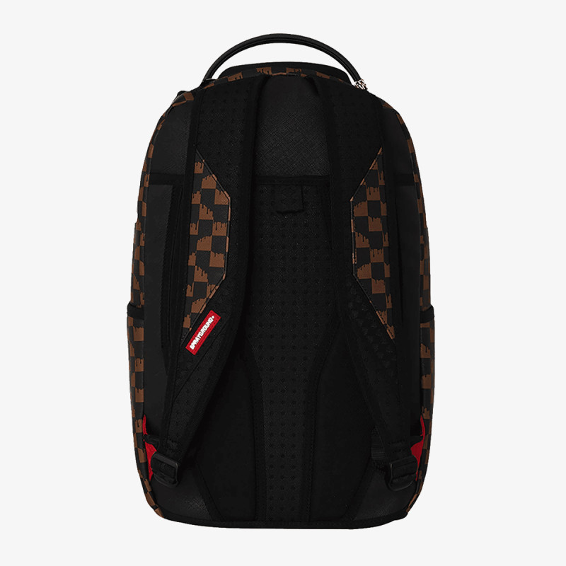 SPRAYGROUND SHARKS IN PARIS WTF BUBBLY BLACK CHECK B 