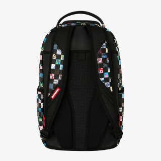 SPRAYGROUND CRAZY CHECK BACKPACK 