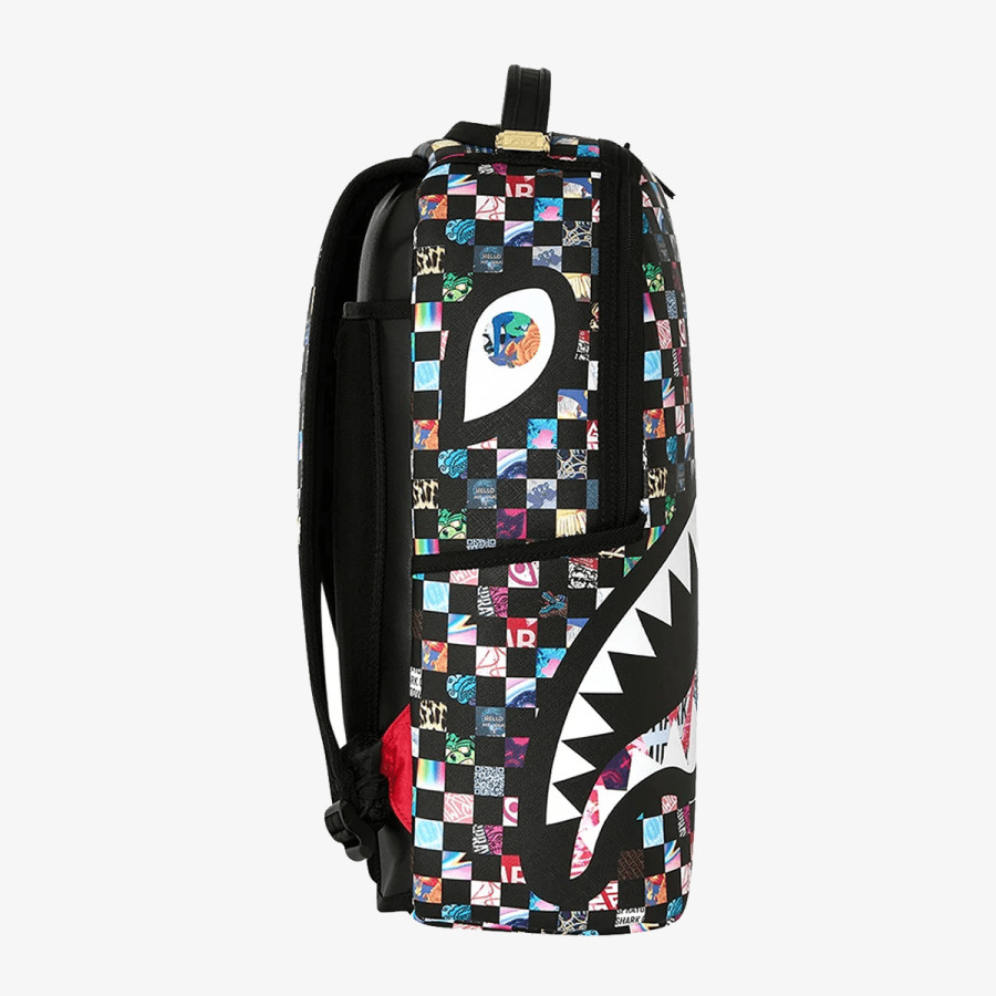 SPRAYGROUND CRAZY CHECK BACKPACK 