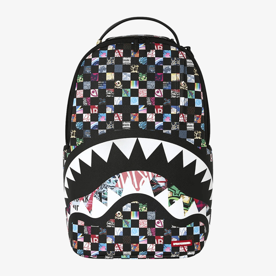 SPRAYGROUND CRAZY CHECK BACKPACK 
